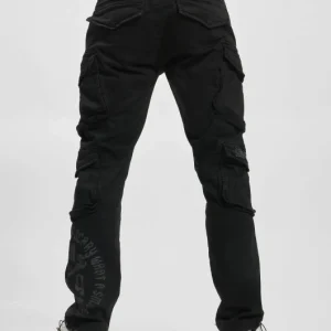 YAKUZA Herren Cargohose Scary Loose In Schwarz 6