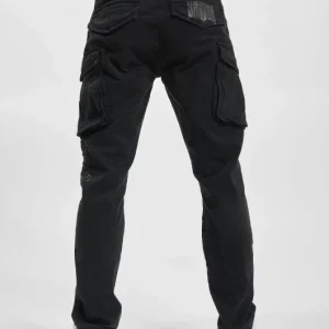 YAKUZA Herren Cargohose Witness In Schwarz 6