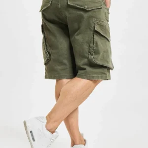 YAKUZA Herren Shorts Inner Circle In Olive 6